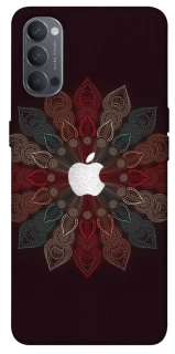 Чехол на Oppo Reno 4 Apple logo ver.5 фото 1 из 1