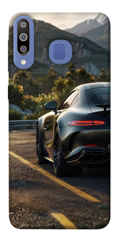 Чехол на Samsung Galaxy M30 Car in the mountains фото 1 из 1