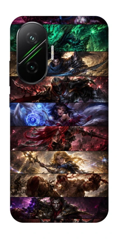 Чохол на Xiaomi Poco F7 League of Legends фото 1 з 1