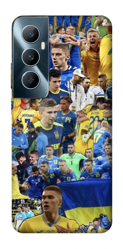 Чехол на Realme C65 4G UA-Football ver.6 фото 1 из 1