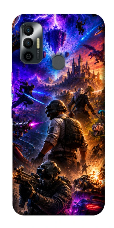 Чехол на TECNO Spark 7 My Games фото 1 из 1
