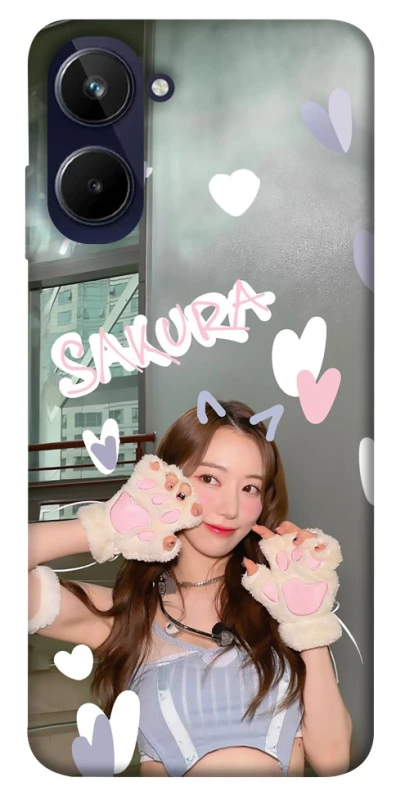 Чохол на Realme 10 4G Sakura - LE SSERAFIM фото 1 з 1