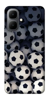 Чехол на Infinix Smart 10 Футбольные мячи фото 1 из 1
