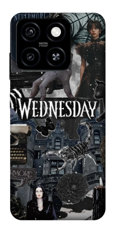 Чохол на ZTE Blade A55 4G Wednesday Collage ver.2 фото 1 з 1