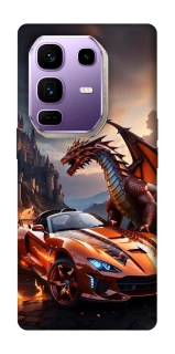 Чохол на Infinix Note 50 Pro+ Сar and dragon фото 1 з 1