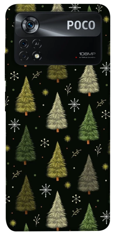 Чехол на Xiaomi Poco X4 Pro 5G Новогодний v42 фото 1 из 1