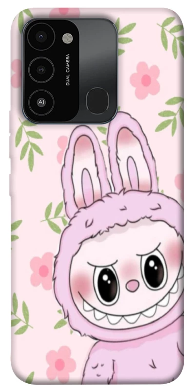 Чохол на TECNO Spark 8C Blossom Pink Labubu фото 1 з 1