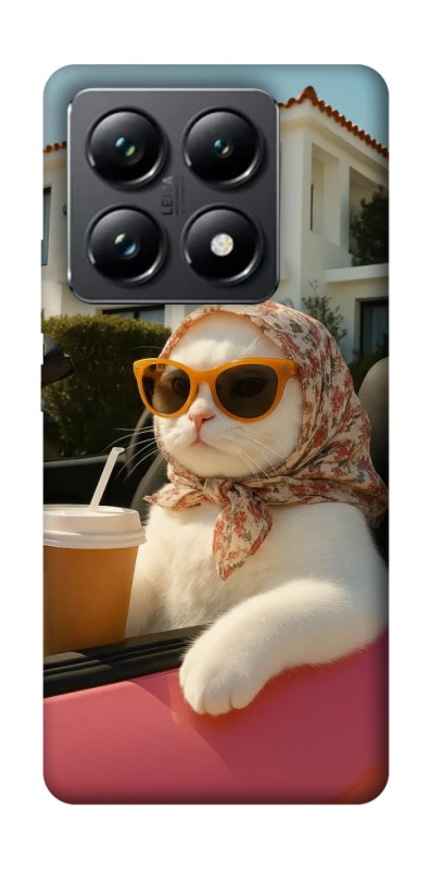 Чохол на Xiaomi 14T Pro Stylish Cat Cruise фото 1 з 1