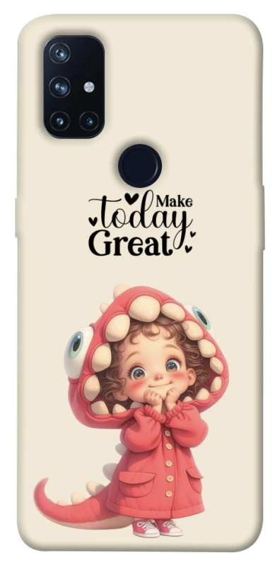 Чохол на OnePlus Nord N10 5G Make today great фото 1 з 1
