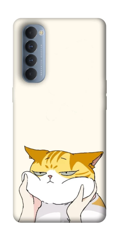 Чохол на Oppo Reno 4 Pro Cat bun фото 1 з 1