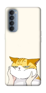 Чехол на Oppo Reno 4 Pro Cat bun фото 1 из 1