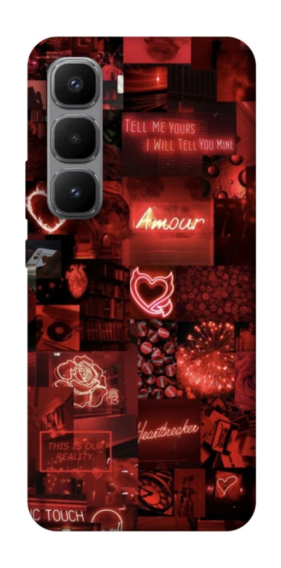 Чохол на Infinix Hot 60 Pro+ Love collage ver.6 фото 1 з 1