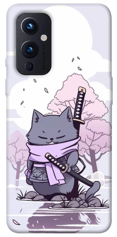 Чехол на OnePlus 9 Samurai cat фото 1 из 1