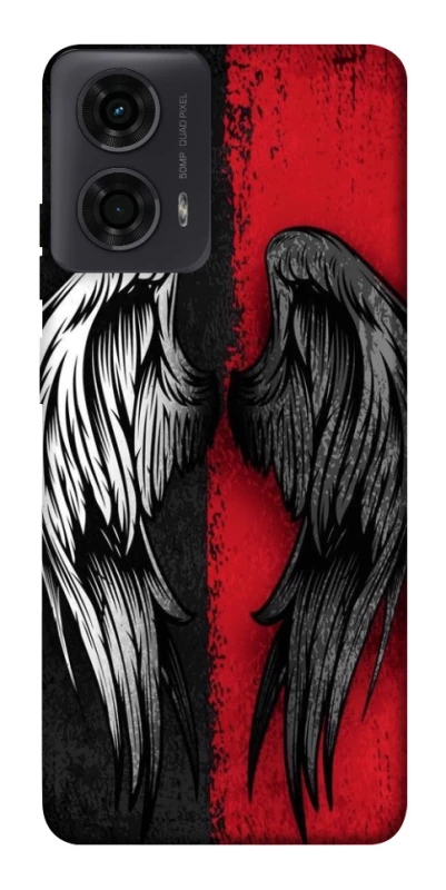 Чохол на Motorola Moto G24 Angel and Devil фото 1 з 1
