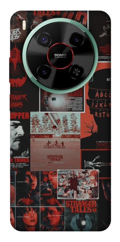 Чехол на ZTE Nubia V70 Max Stranger Things ver.23 фото 1 из 1