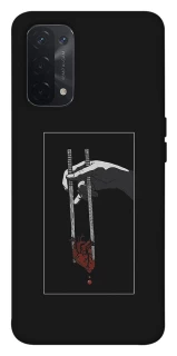 Чехол на Oppo A54 5G / A74 5G Палочки сердцееда фото 1 из 1