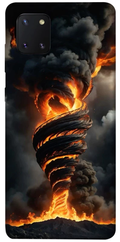 Чехол на Samsung Galaxy Note 10 Lite (A81) Огненный торнадо фото 1 из 1