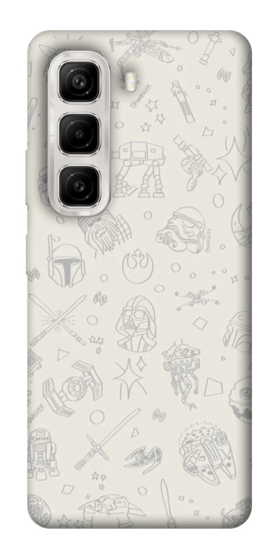 Чохол на Infinix Hot 50 4G Star Wars background ver.1 фото 1 з 1