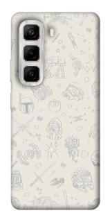 Чохол на Infinix Hot 50 4G Star Wars background ver.1 фото 1 з 1