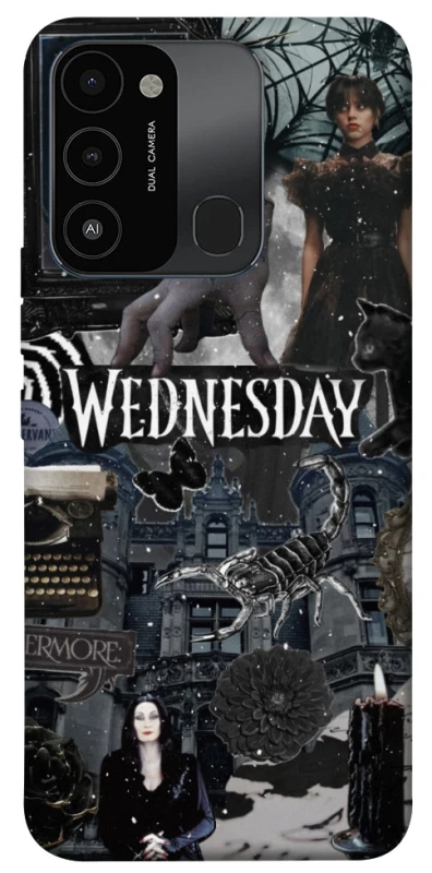 Чохол на TECNO Spark 8C Wednesday Collage ver.2 фото 1 з 1