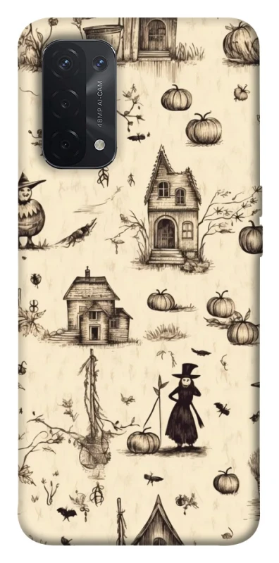 Чохол на Oppo A54 5G / A74 5G Halloween aesthetic ver.1 фото 1 з 1