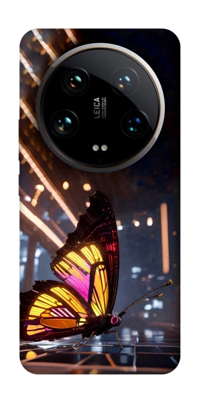 Чохол на Xiaomi 14 Ultra Cyber butterfly фото 1 з 1