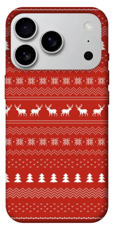 Чохол на Apple iPhone 17 Pro Max (6.9") Новорічний v12 фото 1 з 1