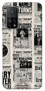 Чохол на Xiaomi Mi 10T Harry Potter newspaper фото 1 з 1
