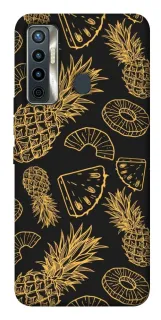 Чехол на TECNO Camon 17 Pineapple фото 1 из 1