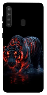Чохол на Samsung Galaxy A21 fire tiger фото 1 з 1