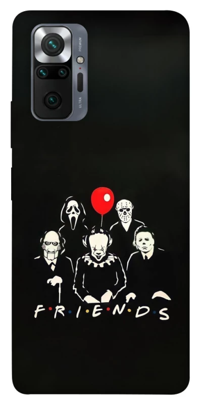 Чехол на Xiaomi Redmi Note 10 Pro Horror Friends фото 1 из 1