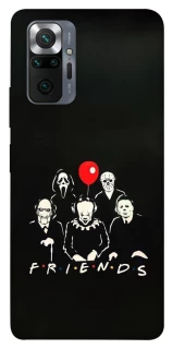 Чехол на Xiaomi Redmi Note 10 Pro Horror Friends фото 1 из 1