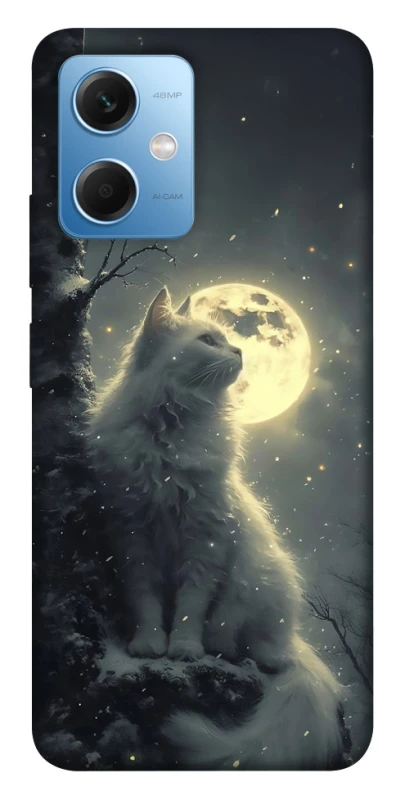 Чохол на Xiaomi Poco X5 5G Кіт під місяцем фото 1 з 1