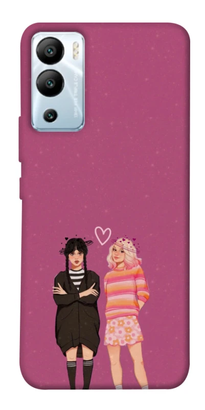 Чохол на Infinix Hot 12i Raven & Rainbow Wednesday фото 1 з 1