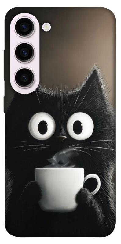 Чехол на Samsung Galaxy S23+ morning cat фото 1 из 1