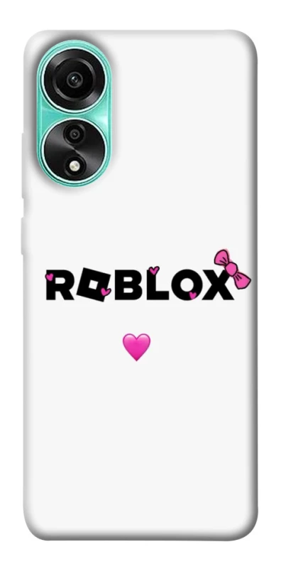 Чохол на Oppo A78 4G Roblox heart фото 1 з 1