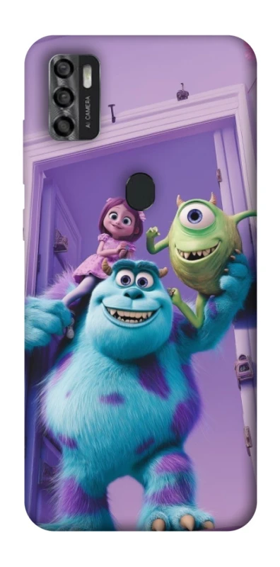 Чохол на ZTE Blade A7s (2020) Monsters friends фото 1 з 1