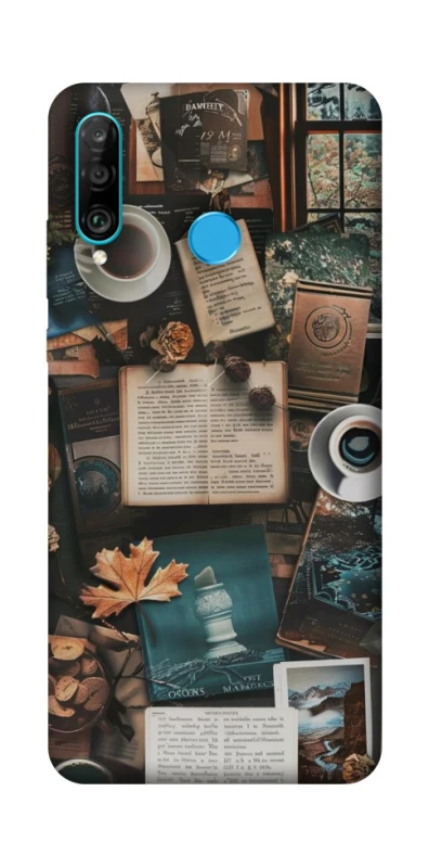 Чохол на Huawei P30 lite Autumn collage фото 1 Чохол на Huawei P30 lite Autumn collage фото 1 з 1