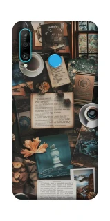 Чехол на Huawei P30 lite Autumn collage фото 1 Чехол на Huawei P30 lite Autumn collage фото 1 из 1