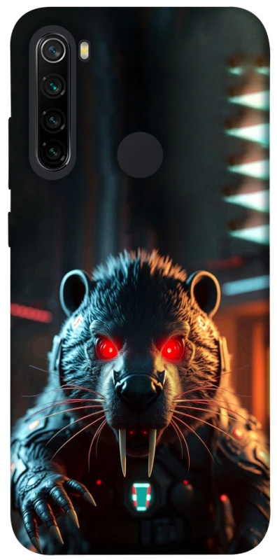 Чехол на Xiaomi Redmi Note 8 Cyber ​​beaver фото 1 из 1