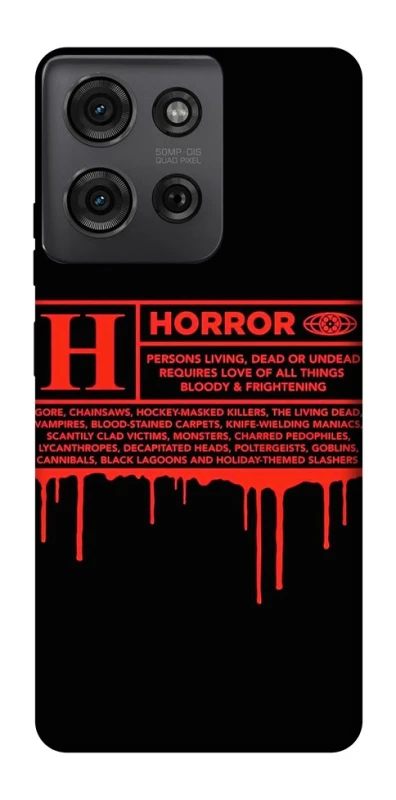 Чохол на Motorola Moto G75 Horror Halloween фото 1 з 1