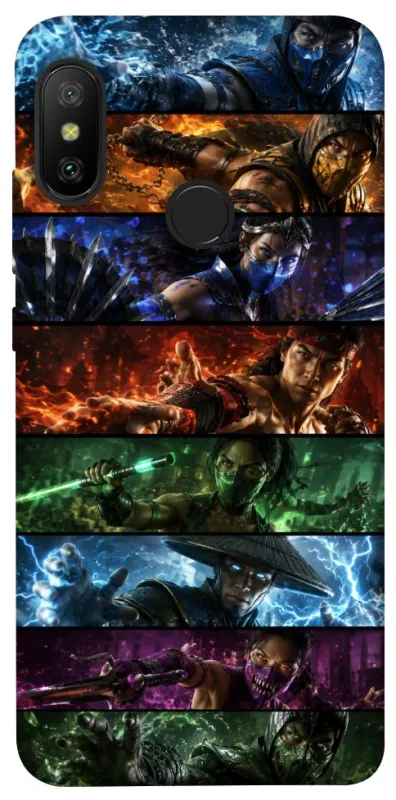 Чехол на Xiaomi Mi A2 Lite / Xiaomi Redmi 6 Pro Mortal Kombat ver.2 фото 1 из 1