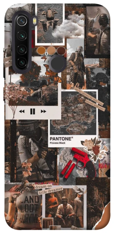 Чохол на Xiaomi Redmi Note 8T PUBG Collage фото 1 з 1