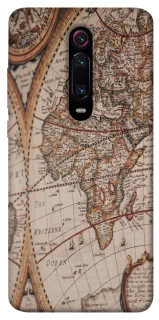 Чехол на Xiaomi Redmi K20 / K20 Pro / Mi9T / Mi9T Pro Карта путешествий фото 1 из 1