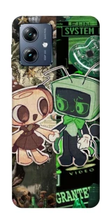 Чохол на Motorola Moto G54 Power Dandy World Shelly Art фото 1 з 1