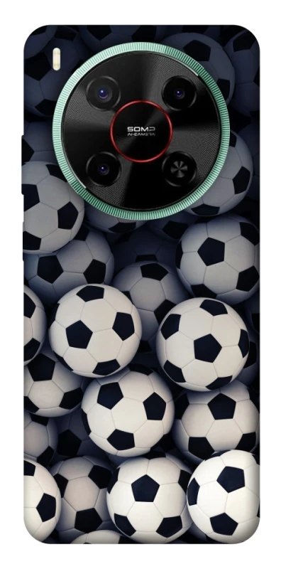 Чохол на ZTE Nubia V70 Max Футбольні м'ячи фото 1 з 1