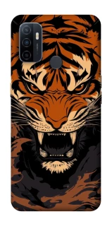 Чохол на Oppo A53 / A32 / A33 cool tiger фото 1 Чохол на Oppo A53 / A32 / A33 cool tiger фото 1 з 1