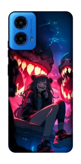 Чехол на Motorola Moto G45 Anime girl фото 1 Чехол на Motorola Moto G45 Anime girl фото 1 из 1