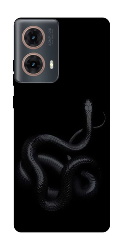 Чохол на Motorola Moto G85 Black snake фото 1 з 1