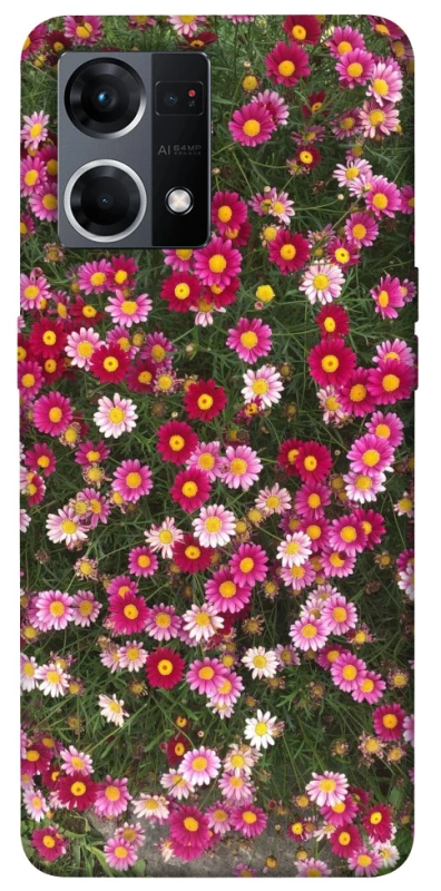 Чехол на Oppo Reno 7 4G Flowers v8 фото 1 из 1